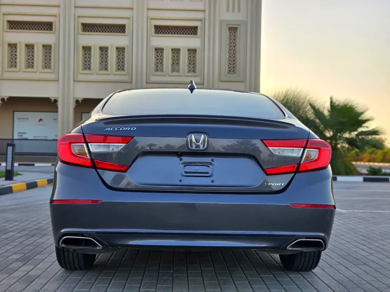 2020 Honda Accord Sport 1.5L Turbocharged 4-cylinder Petrol Engine Grey Black Sedan Clean Title