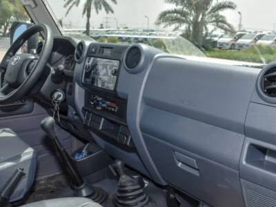 2024 Toyota Land Cruiser Pick Up 4.2 Litres V6 Diesel Engine Double Cabin Manual White Grey