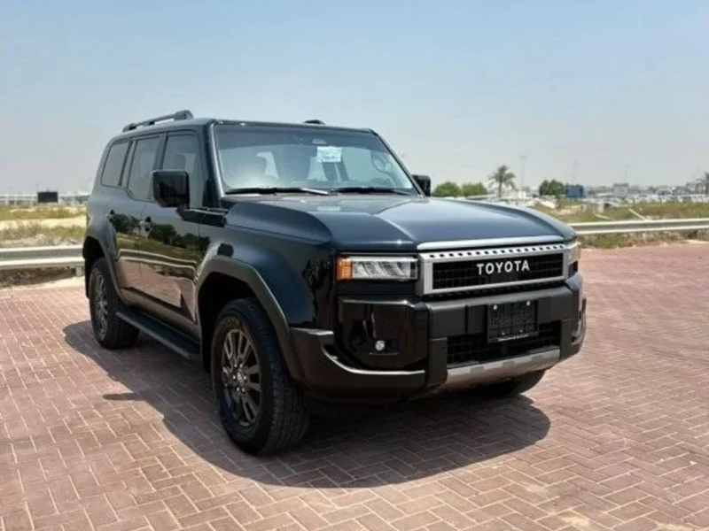2024 Toyota Prado 2.4 Litres Turbo 4 Cylinders Petrol Engine Black Beige SUV Automatic