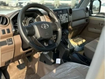 2024 Toyota Land Cruiser 79 Pick Up 4.0 Litres V6 Petrol Engine Double Cabin Beige Brown GCC Specs AT