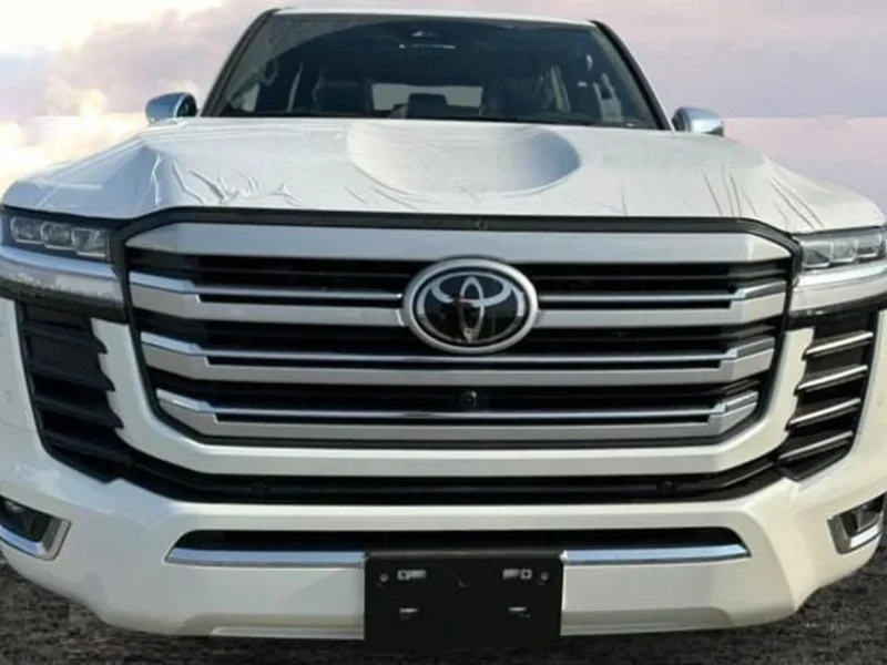 2025 Toyota Land Cruiser VX 3.5 Litres 6 Cylinders TWIN TURBO Petrol Engine White Black SUV Automatic