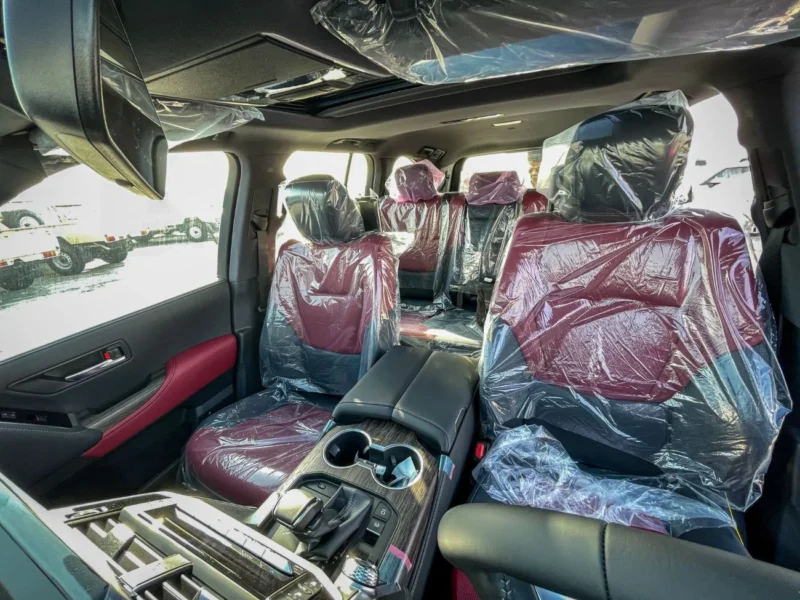 2025 Toyota Land Cruiser VXR 3.5 Litres 6 Cylinders TWIN TURBO Petrol Engine Black Red SUV Automatic
