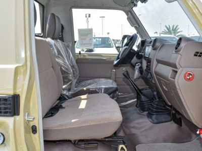 2024 Toyota Land Cruiser Pick Up 4.0 Litres V6 Petrol Engine Single Cabin Manual Beige GCC Specs