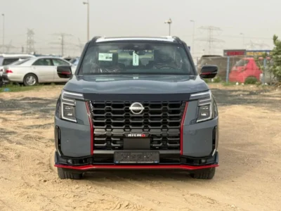2026 Nissan Patrol NISMO 3.5 Litres Twin Turbo 6 Cylinders Petrol Engine Grey Burgundy SUV GCC Specs