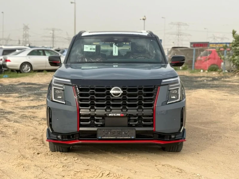 2026 Nissan Patrol NISMO 3.5 Litres Twin Turbo 6 Cylinders Petrol Engine Grey Burgundy SUV GCC Specs
