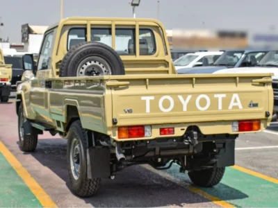 2024 Toyota Land Cruiser Pick Up 4.0 Litres V6 Petrol Engine Single Cabin Manual Beige GCC Specs