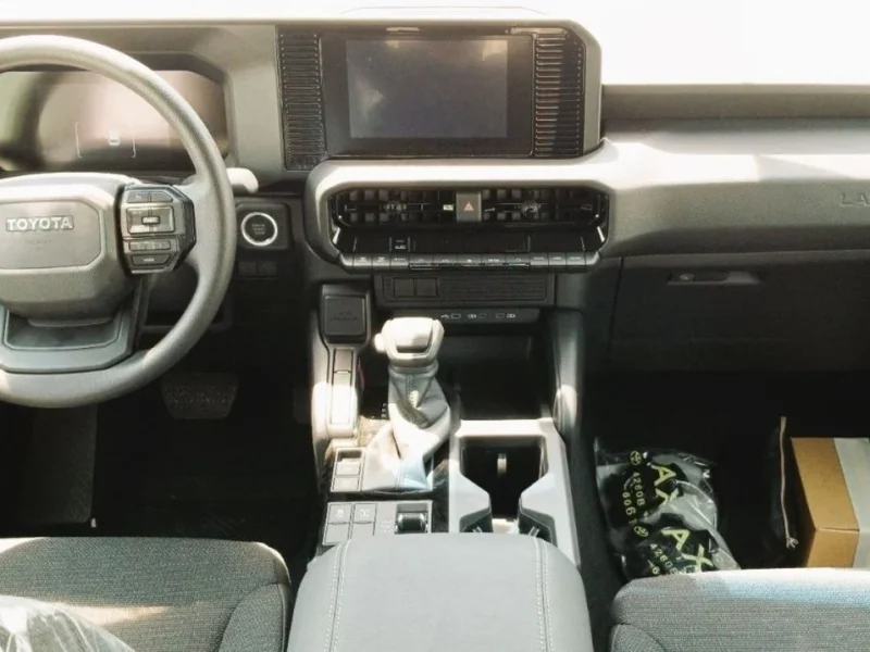 2025 Toyota PRADO 250 TX 2.4 Litres 4 Cylinders Petrol Engine White Black SUV GCC Specs Automatic