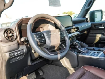 2024 Toyota Prado Aventure 2.4 Litres Turbo 4 Cylinders Petrol Engine White Tan SUV Automatic