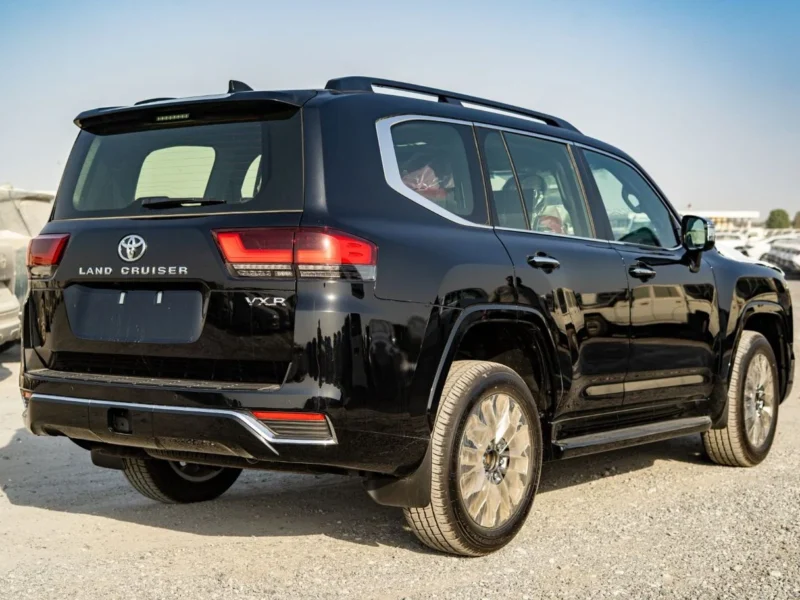 2025 Toyota Land Cruiser VXR 3.5 Litres 6 Cylinders TWIN TURBO Petrol Engine Black Red SUV Automatic