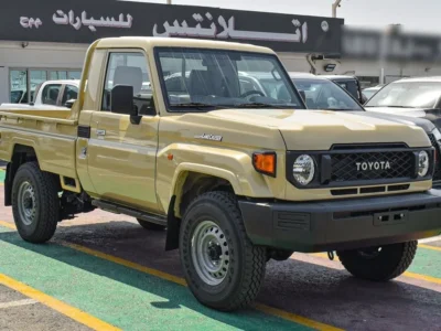 2024 Toyota Land Cruiser Pick Up 4.0 Litres V6 Petrol Engine Single Cabin Manual Beige GCC Specs