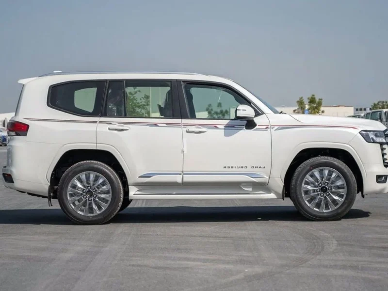 2026 Toyota Land Cruiser GXR 3.5L Twin-Turbo V6 Petrol Engine White Black SUV Automatic GCC