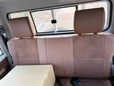 2024 Toyota Land Cruiser Pick Up 79 4.0 Litres V6 Petrol Engine Double Cabin AT White Tan GCC Specs