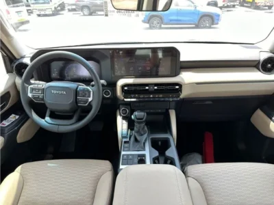 2024 Toyota Prado 2.4 Litres Turbo 4 Cylinders Petrol Engine Black Beige SUV Automatic