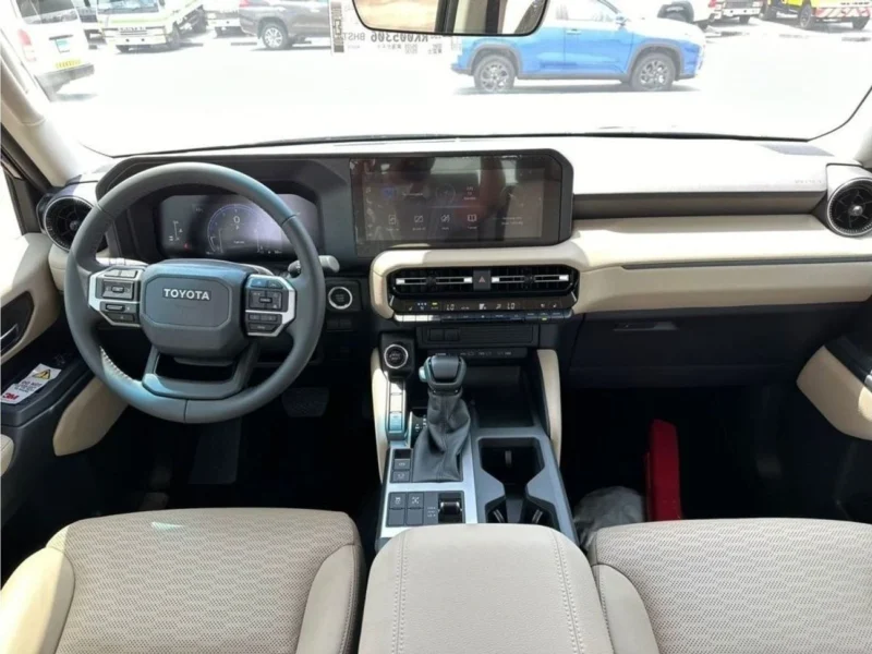 2024 Toyota Prado 2.4 Litres Turbo 4 Cylinders Petrol Engine Black Beige SUV Automatic