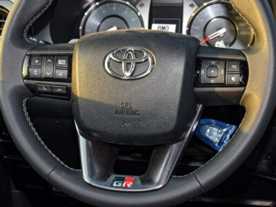 2024 Toyota Hilux GR Sport 4.0 Litres V6 Petrol Engine White Black Pickup Truck GCC Specs Automatic