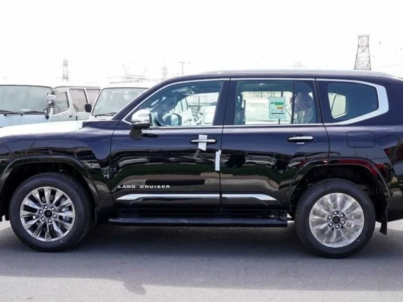2025 Toyota Land Cruiser VXR 3.3 Litres 6 Cylinders Diesel Engine Black Red SUV Automatic Full Option