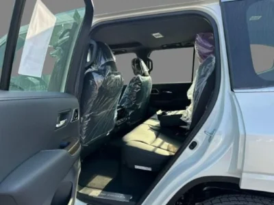 2025 Toyota Land Cruiser VX 3.5 Litres 6 Cylinders TWIN TURBO Petrol Engine White Black SUV Automatic