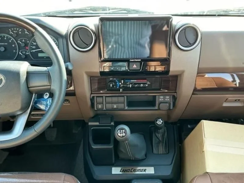 2024 TOYOTA LAND CRUISER 76 HARDTOP LX LIMITED 4.0 Litres V6 Beige Brown SUV Manual GCC Specs
