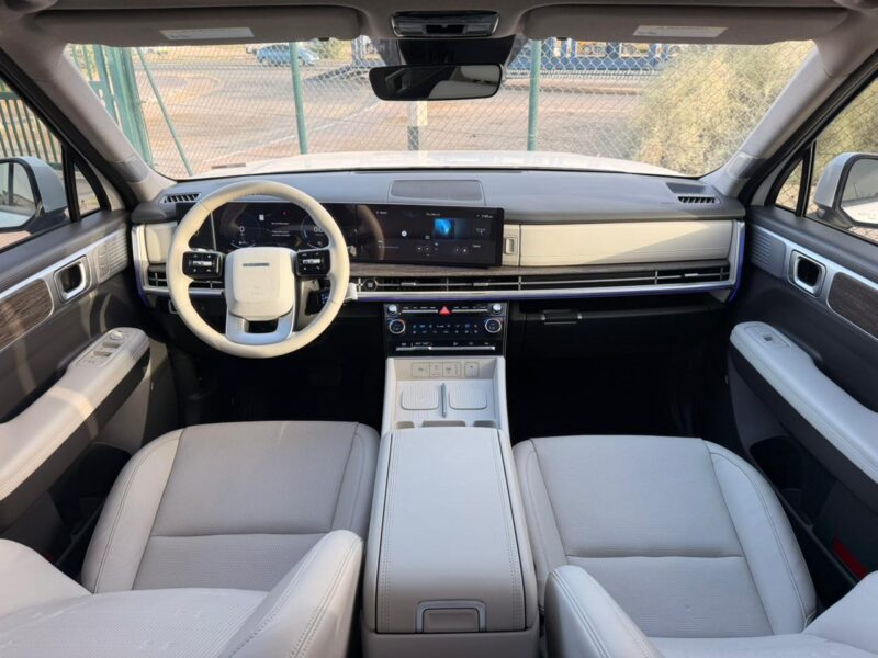 2025 HYUNDAI Santafe Hybrid Limited 1.6 Litres V4 Petrol Engine White SUV American Specs FWD