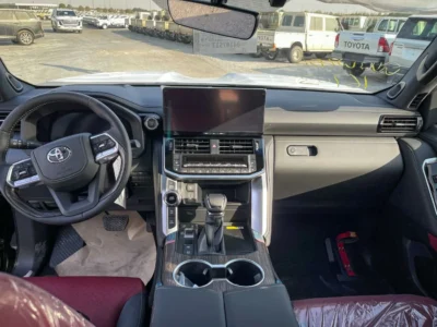 2025 Toyota Land Cruiser VXR 3.5 Litres 6 Cylinders TWIN TURBO Petrol Engine Black Red SUV Automatic