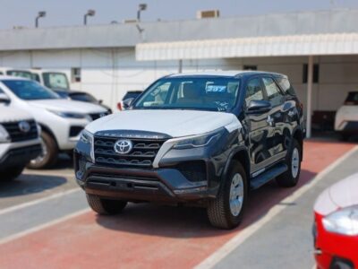 2025 Toyota Fortuner 2.4 Litres 4 Cylinders Diesel Engine Grey Tan SUV GCC Specs Automatic