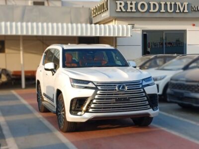 2026 Lexus LX 700h VIP 3.5 Litres 6 Cylinders Hybrid Engine White Tan SUV GCC Specs Automatic