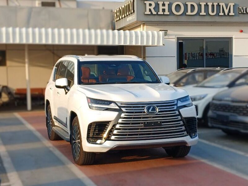 2026 Lexus LX 700h VIP 3.5 Litres 6 Cylinders Hybrid Engine White Tan SUV GCC Specs Automatic