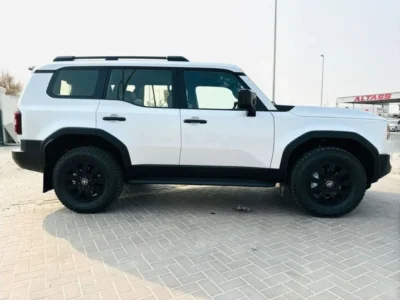 2024 Toyota Prado First Edition 2.4 Litres Turbo 4 Cylinders Petrol Engine White Brown SUV Automatic