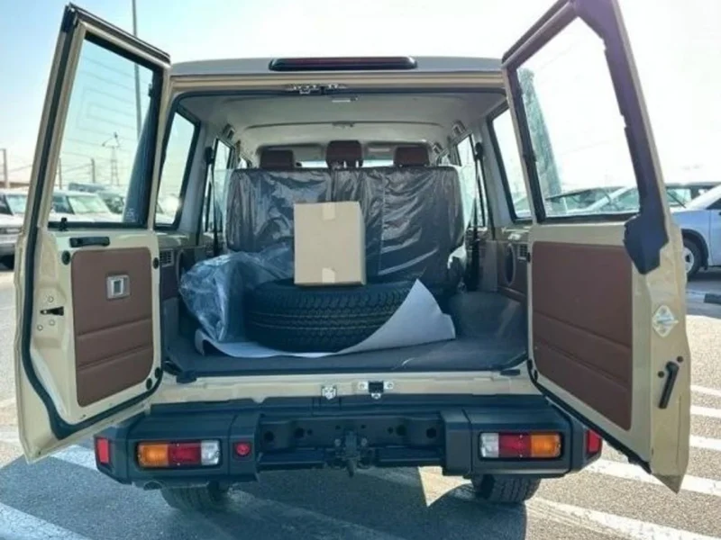 2024 TOYOTA LAND CRUISER 76 HARDTOP LX LIMITED 4.0 Litres V6 Beige Brown SUV Manual GCC Specs
