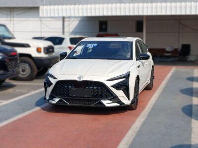 2025 MG 6 MG6 X-Line 1.5 Litres 4 Cylinders Petrol Engine White Black Sedan Chinese Specs Automatic