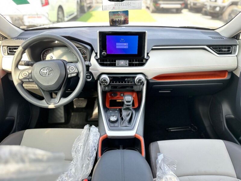 2025 TOYOTA RAV 4 ADVENTURE 2.5 Litres 4 Cylinders Petrol Engine White Grey SUV GCC Specs