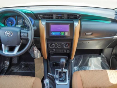 2025 Toyota Fortuner 2.7 Litres 4 Cylinders Petrol Engine Grey Tan SUV GCC Specs Automatic