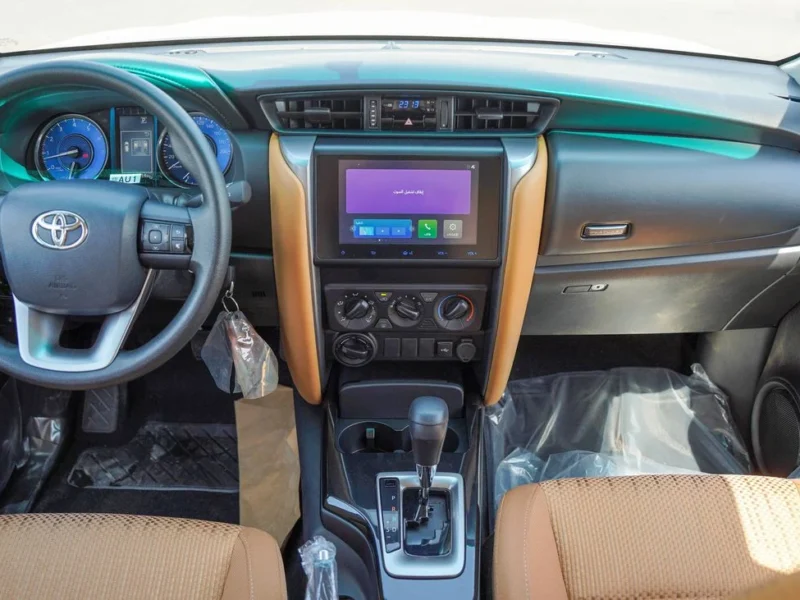 2025 Toyota Fortuner 2.7 Litres 4 Cylinders Petrol Engine Grey Tan SUV GCC Specs Automatic