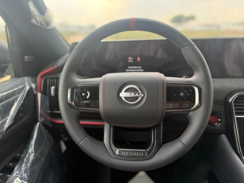 2026 Nissan Patrol NISMO 3.5 Litres Twin Turbo 6 Cylinders Petrol Engine Black Burgundy SUV GCC Specs