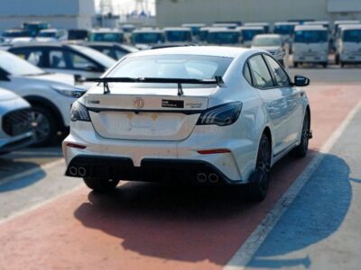 2025 MG 6 MG6 X-Line 1.5 Litres 4 Cylinders Petrol Engine White Black Sedan Chinese Specs Automatic