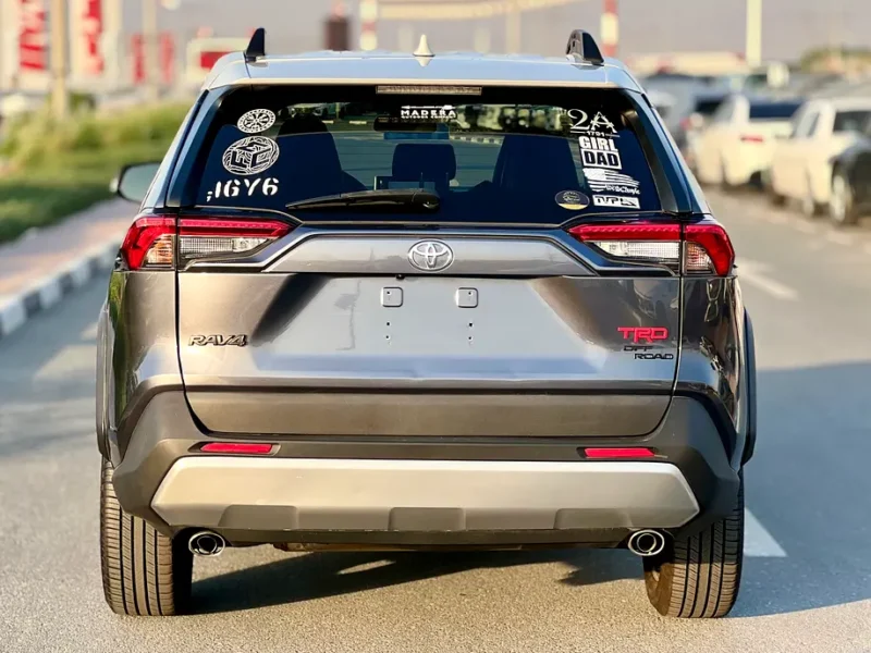 2021 Toyota Rav4 Trd Off Road Fully Loaded 4 Cylinders Engine Grey Black SUV American Specs