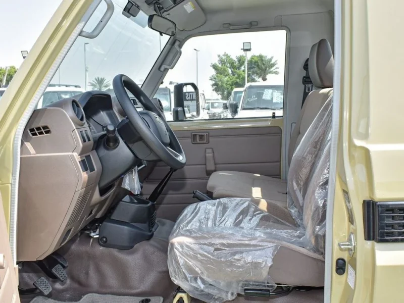 2024 Toyota Land Cruiser Pick Up 4.0 Litres V6 Petrol Engine Single Cabin Manual Beige GCC Specs