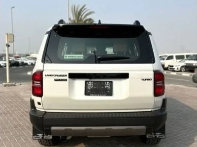 2024 Toyota Prado First Edition 2.4 Litres Turbo 4 Cylinders Petrol Engine White Brown SUV Automatic