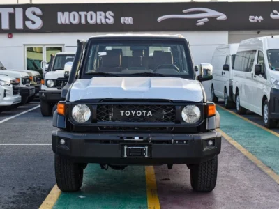 2024 Toyota Land Cruiser 70 Hard Top 4.0 Litres V6 Petrol Engine Black Tan SUV GCC Specs AT