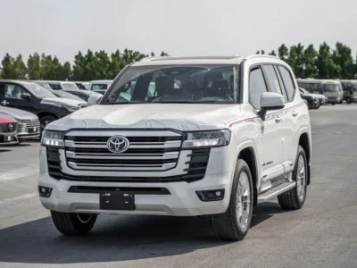 2026 Toyota Land Cruiser GXR 3.5L Twin-Turbo V6 Petrol Engine White Black SUV Automatic GCC