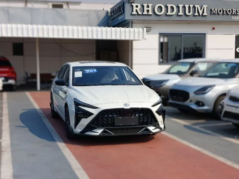 2025 MG 6 MG6 X-Line 1.5 Litres 4 Cylinders Petrol Engine White Black Sedan Chinese Specs Automatic