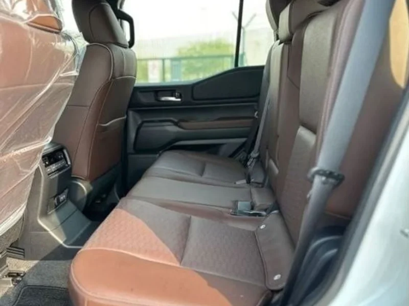2024 Toyota Prado First Edition 2.4 Litres Turbo 4 Cylinders Petrol Engine White Brown SUV Automatic