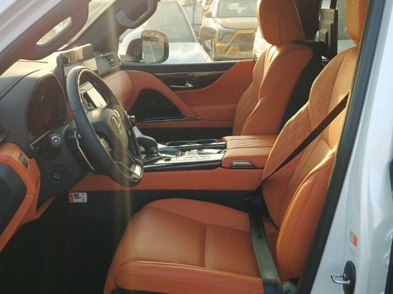2026 Lexus LX 700h VIP 3.5 Litres 6 Cylinders Hybrid Engine White Tan SUV GCC Specs Automatic
