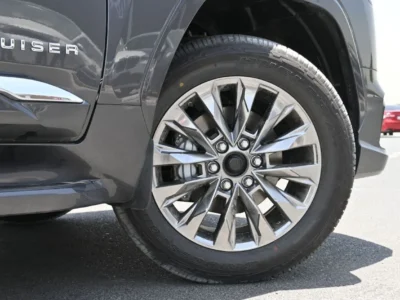 2025 Toyota Land Cruiser GXR 3.5L Twin-Turbo V6 Engine Grey Beige FULL WITH JBL AND BIG KIT