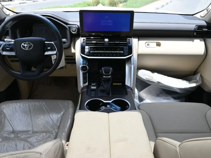 2025 Toyota Land Cruiser GXR 3.5L Twin-Turbo V6 Engine Grey Beige FULL WITH JBL AND BIG KIT