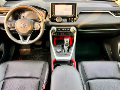 2021 Toyota Rav4 Trd Off Road Fully Loaded 4 Cylinders Engine Grey Black SUV American Specs