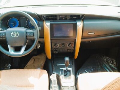 2025 Toyota Fortuner 2.4 Litres 4 Cylinders Diesel Engine Grey Tan SUV GCC Specs Automatic