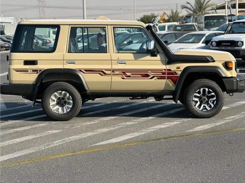 2024 TOYOTA LAND CRUISER 76 HARDTOP LX LIMITED 4.0 Litres V6 Beige Brown SUV Manual GCC Specs