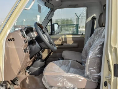 2024 Toyota Land Cruiser Pick Up 4.0 Litres V6 Petrol Engine Single Cabin Beige GCC Specs MT