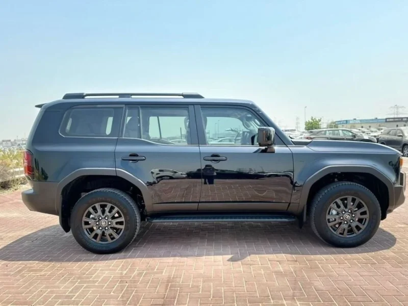 2024 Toyota Prado 2.4 Litres Turbo 4 Cylinders Petrol Engine Black Beige SUV Automatic